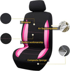 Flying Banner Car Seat Covers Front Seats Rear Bench Polyester car seat Protectors Easy installations Rear Bench Split Classic Man Lady Truck - Image 2