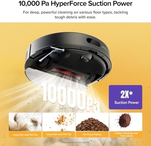 roborock Robot Vacuum Mop with LiDAR, 10000Pa, Anti-Tangle, 7–9 Weeks - Image 2