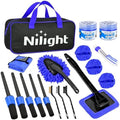 Nilight 15PCS Car Detailing Kit for Interior Exterior Car Care, Blue by Nilight