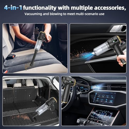 Handheld Vacuum Cleaner,22000PA Powerful Suction Car Mini Vacuum Cleaner - Image 3