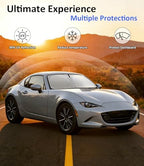 Windshield Sun Shade for 2016-2025 Mazda MX-5 Miata Accessories - Image 3