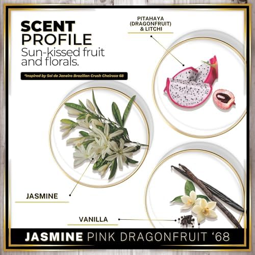 Urban Naturals Car Air Freshener Diffuser 3 Pack, Jasmine Pink Dragonfruit - Image 4