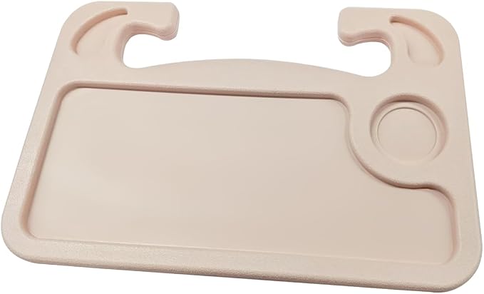 ZIMISI Car Steering Wheel Tray, Computer Office Car Table Tray, Automotive Trays for Eating, Multipurpose Vehicle Desk Travel Accessories for Laptop, Food, Fits Most Steering Wheel (Beige) by Unknown