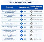 Aero Cosmetics Wash Wax ALL Waterless Car Wash Kit RV Boat Spray Detailer - Image 3