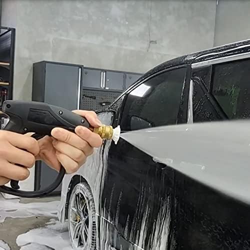 Sooprinse High Pressure Washer Gun 3000 PSI Max, Power Washer Short Gun with 1/4 Inch Quick Connector, M22-14 - Image 6