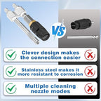 JOEJET Shooter Tip M5 Twist Nozzle, Long Range Soap Nozzle for 3-7 GPM - Image 3