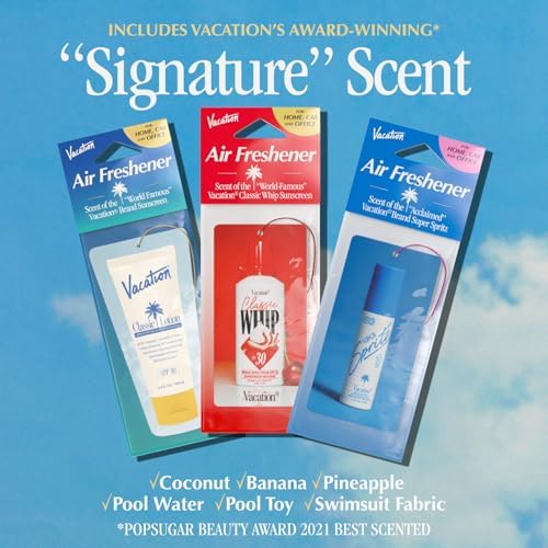 Vacation Car Air Freshener Variety Pack, 6 Scents, Pack of 6 - Image 3