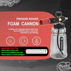 Raincovo Foam Cannon Wide Mouth for Pressure Washer, Snow Pro - Image 2