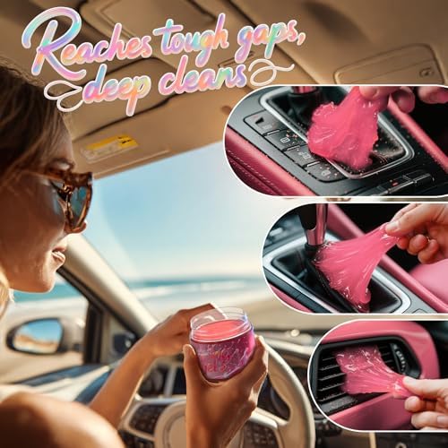 ASFSKY Car Cleaning Gel Cleaning Putty Universal Cleaning Gel Watermelon - Image 5