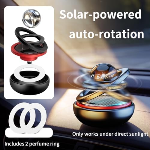 Kwak’s Solar Car Air Freshener Dashboard Decorations Gentle Ocean Scent - Image 3