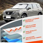 Foldable Front Windshield Sunshade fit for Nissan Rogue 2014-2020 - Image 5