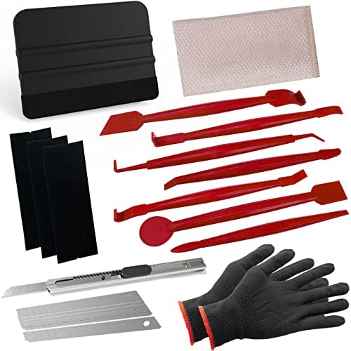 Spanno Vinyl Wrap Tool Kit for Cars, Window Tint Tools Includes Squeegees by Spanno