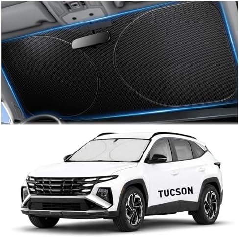 Zanch Windshield Sun Shade for Hyundai Tucson 2005-2026 by Zanch