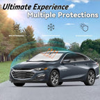 Windshield Sun Shade for Chevrolet Chevy Malibu 2016-2025 - Image 3