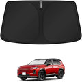 KUST Windshield Sun Shade for Toyota RAV4 2026 Window Accessories Shade Sun Visor Cover Foldable Block UV Rays by KUST