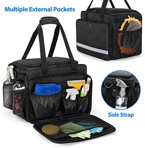 samdew Large Detailing Bag for Auto Detailing Supplies Storage, Bag Only - Image 3