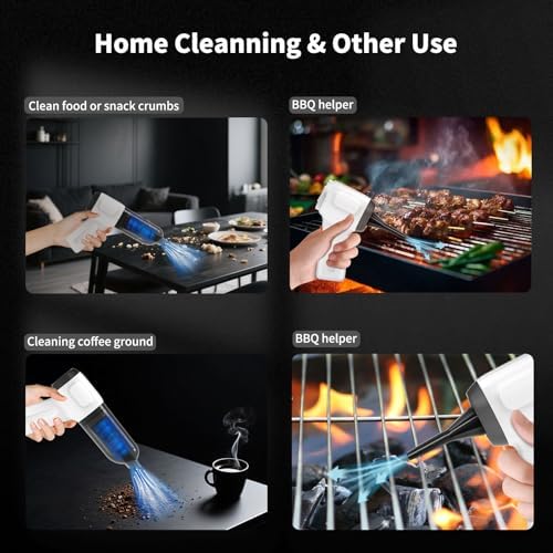 NICE BUDDY Portable Car Vacuum Cleaner, 6500PA 3-in-1 Blower - Image 6