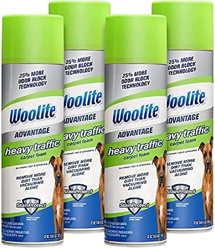 Bissell Woolite Advantage Heavy Traffic Carpet Foam 4 Pack, 3320 by BISSELL