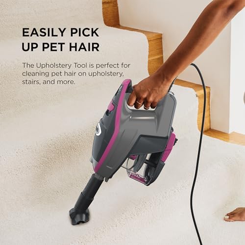 Shark Rocket Pro DLX Corded Stick Vacuum, XL Cup, Handheld, Fuchsia, HV371 - Image 5