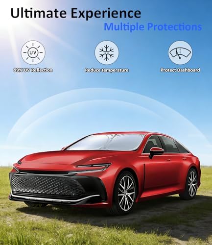 Windshield Sun Shade for Toyota Camry 2018-2024 Accessories - Image 3