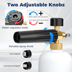 Foam Cannon for Pressure Washer, Industrial Car Wash Foam Sprayer, 1 Liter - Image 4