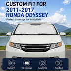 Custom Fit Windshield Sun Shade for Honda Odyssey 2011-2017 - Image 2