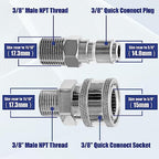 JOEJET Ball Valve Pressure Washer, 3/8" Quick Connect, 5000 PSI - Image 6