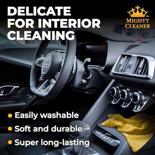 Premium Shammy Cloth for Car Drying – 2pk+1 Free – 26"x17" – Soft Chamois - Image 5