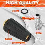 Tool Daily Turbo Nozzle Pressure Washer, 360° Rotating Nozzle - Image 4