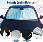 6 Layers Windshield Sun Shades for Ford Ranger 2019-2024 - Image 5