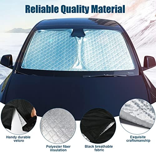 6 Layers Windshield Sun Shade for Honda CR-V 2017-2023 - Image 6