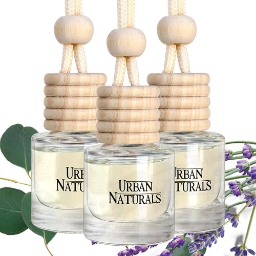 Urban Naturals Car Air Freshener Diffuser 1 Pack, Eucalyptus Lavender Scent by UrbanNaturals
