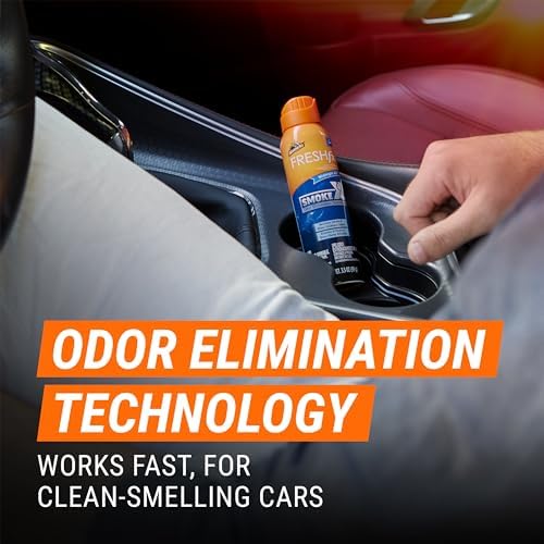 Armor All Fresh FX Smoke X Car Odor Eliminator Spray, Car Air Freshener Spray, Midnight Air Scent, 3.5 Oz (Pack of 2) - Image 3