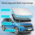 Windshield Sun Shade for Kia Sorento 2016-2026 Sunshade - Image 3