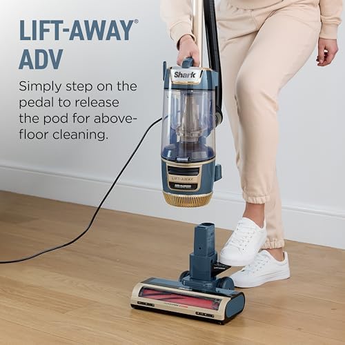 Shark Rotator Lift-Away ADV Vacuum, PowerFins, Dark Pure Water, LU251 - Image 5