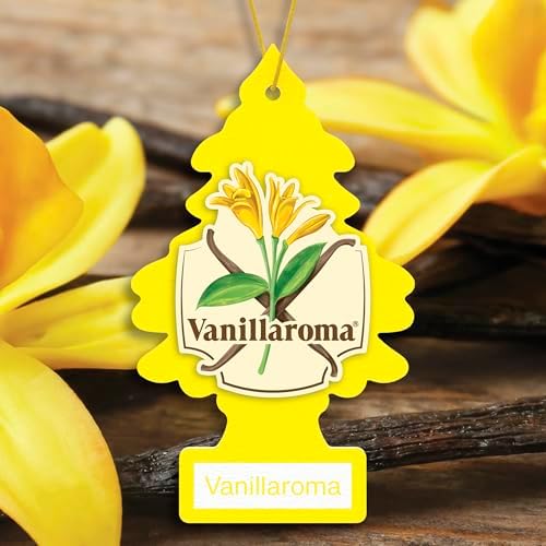 LITTLE TREES Car Air Freshener | Hanging Tree Provides Long Lasting Scent for Auto and Home | 24 Air Fresheners |Vanillaroma - Image 3