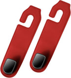 Car Seat Headrest Hook, 2PCS Vehicle Seat Back Hangers Organizer for Handbag Purse Coat, Automotive Interior Headrest Storage Hooks, Universal for SUV Automobile Truck (Red) - Image 7