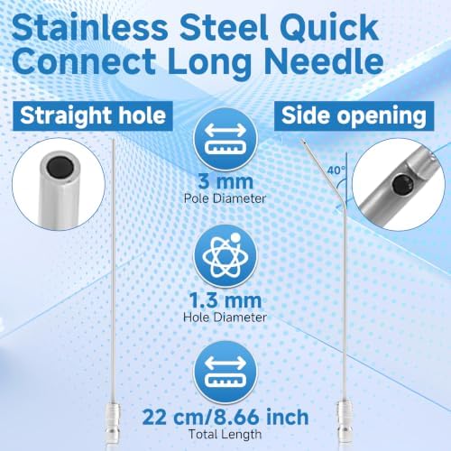 Tool Daily Pressure Washer Needle Tips, 1/4” Quick Connect, 1-2 GPM, 8 Pack - Image 4