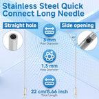 Tool Daily Pressure Washer Needle Tips, 1/4” Quick Connect, 1-2 GPM, 8 Pack - Image 4