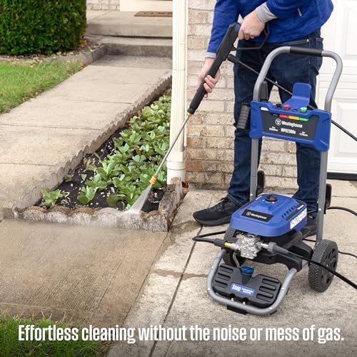 Westinghouse WPX2300e Electric Pressure Washer, 2300 Max PSI and 1.76 Max GPM, Induction Motor, Onboard Soap Tank, Spray Gun and Wand, 5 Nozzle Set, for Cars/Fences/Driveways/Homes/Patios/Furniture - Image 2