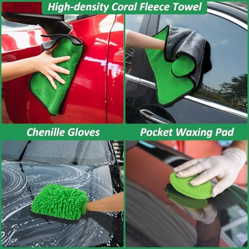 18PCS Car Interior Detailing Kit with Ultra Soft Brushes - Image 4