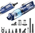 MONOZEL Car Vacuum Cleaner High Power, 18000Pa 2 in 1 Vacuum Cleaner&Air Duster, 130W Brushless Motor Handheld Vacuum Cordless with 7800mAh Battery, LED Light, Multi-Nozzles for Car, Home, Office, Pet by MONOZEL