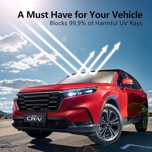 for 2023-2026 Honda CRV - Premium Sunshade for Ultimate Heat & UV Protection, Foldable Front Windshield Sun Shade for 2023 2024 2025 2026 CR-V SUV Accessories - Image 6