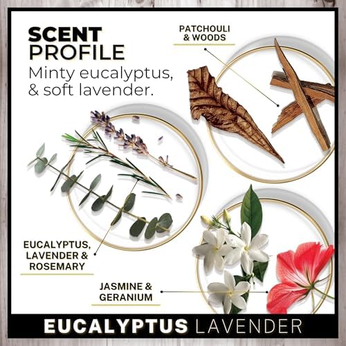 Urban Naturals Car Air Freshener Diffuser 1 Pack, Eucalyptus Lavender Scent - Image 4