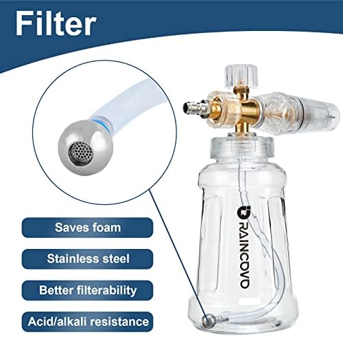 Raincovo Foam Cannon for Pressure Washer, Snow Clear Cannon for Car Wash - Image 3