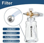 Raincovo Foam Cannon for Pressure Washer, Snow Clear Cannon for Car Wash - Image 3