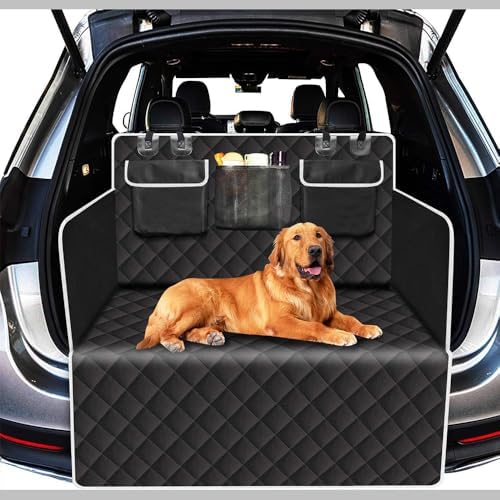 Car Cargo Liner for Dogs for Jeep Wrangler JL 2 or 4 Doors 2018-2024,Pet Cargo Mat Trunk Mat Dog Seat Mat Trunk Mat Protector Car Boot Cover Mat Pet Seat Cover Mat by Unknown