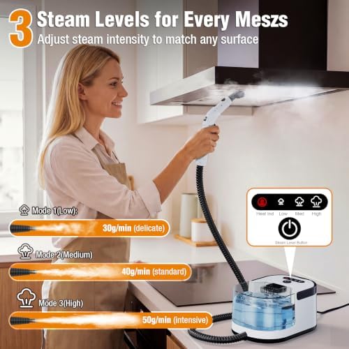 Steam Cleaner, 15s Fast Heat-Up Handheld Steam Cleaner for Home & Car - Image 2