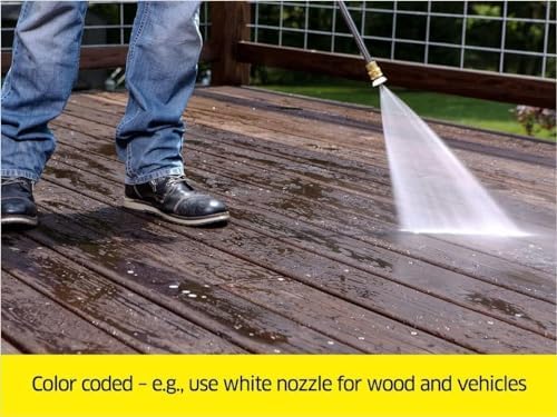 Kärcher Universal 5 Piece Spray Nozzle Kit for Pressure Washers up to 4000 PSI - Quick Connect Fitting - Image 3