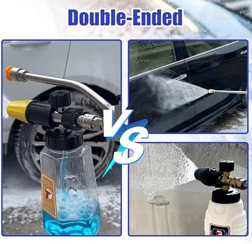 Tool Daily Foam Cannon Dual Connector Accessory, 1/4" Quick Connect - Image 2